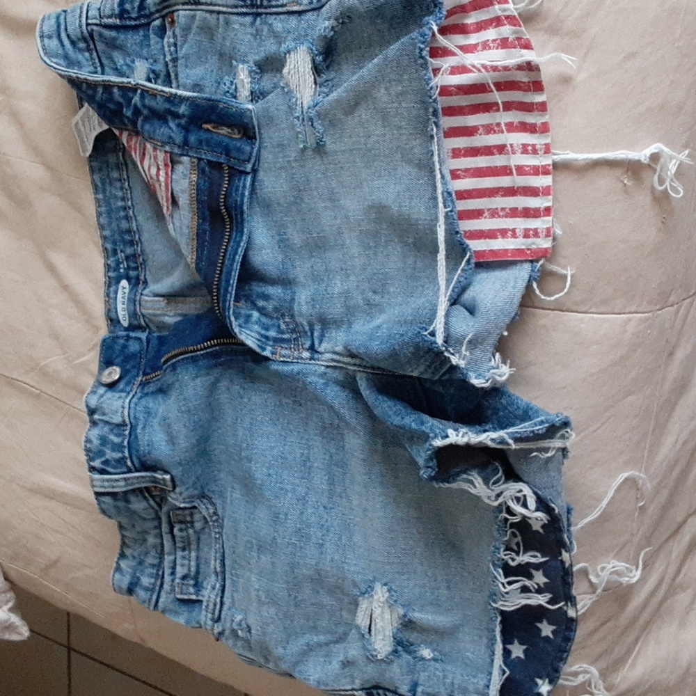 Stars and Stripes Old Navy Jean short